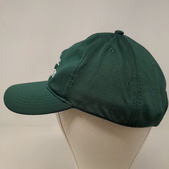 Sport-Tek Men's Strapback Hat Green Adjustable Embroidered Walpole Outdoors Logo - Picture 5 of 11
